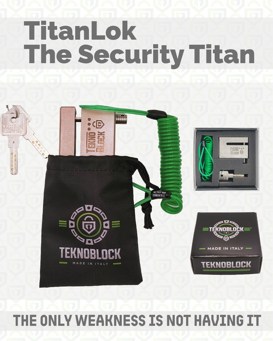 TitanLok - Il bloccadisco d'acciaio